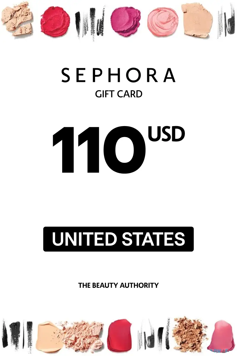 Sephora 110 USD Gift Card (United States) - Digital Key