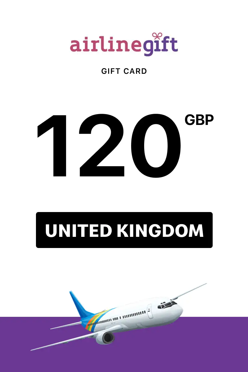 Airline Gift 120 GBP Gift Card (United Kingdom) - Digital Key