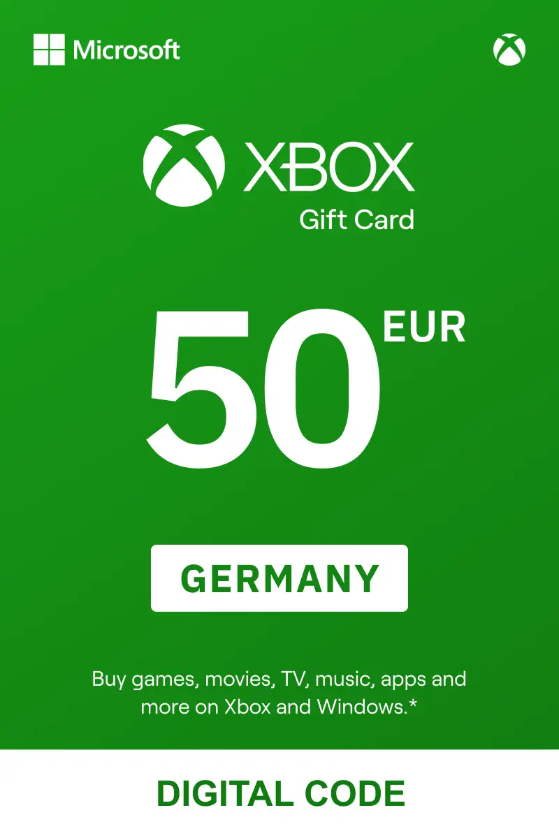 Xbox gift card clearance eur