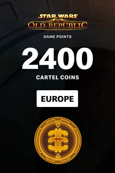Star Wars The Old Republic - 2400 Cartel Coins (Europe) - Digital Key