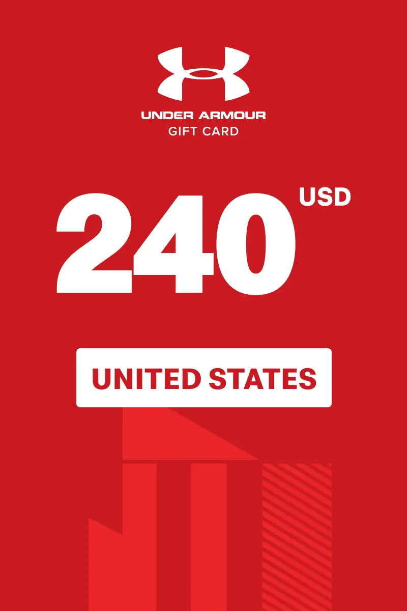 Under Armour 240 USD Gift Card (United States) - Digital Key