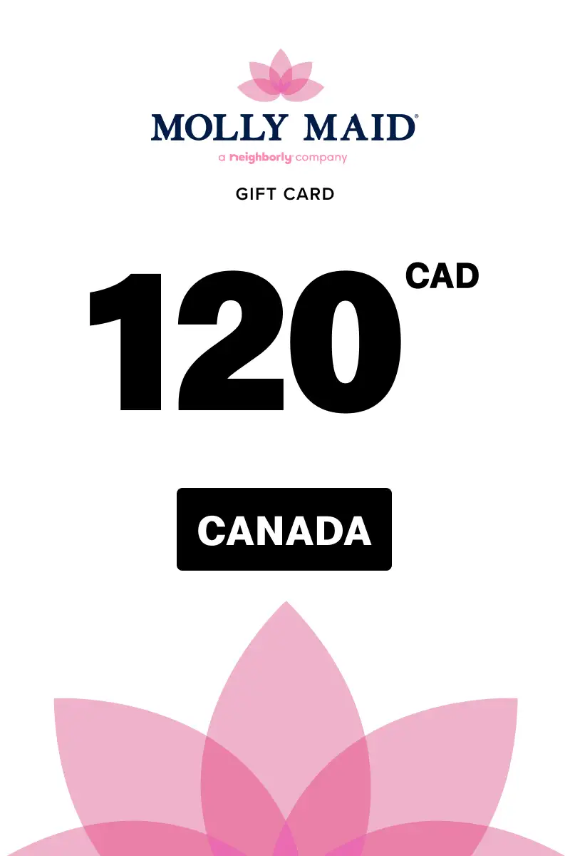 Molly Maid 120 CAD Gift Card (Canada) - Digital Key