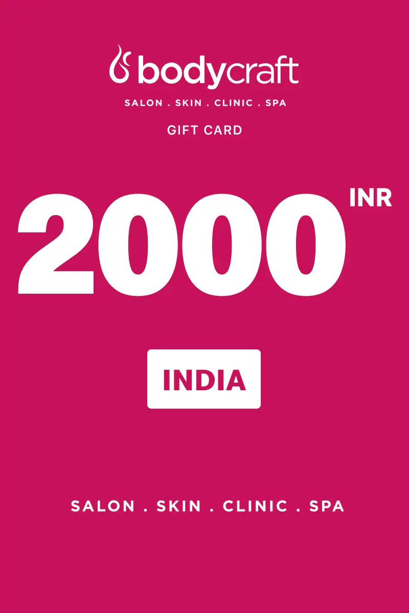 Body Craft 2000 INR Gift Card (India) - Digital Key
