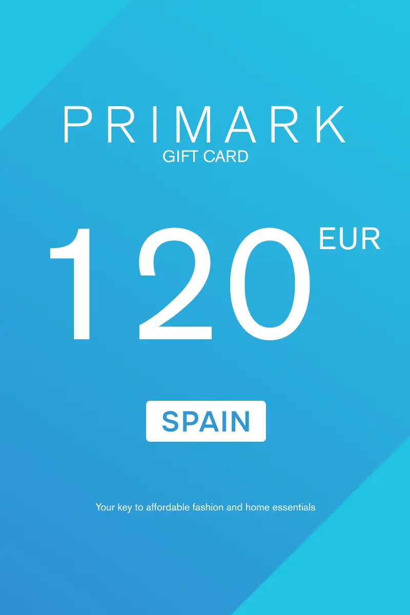 Primark 120 EUR Gift Card (Spain) - Digital Key