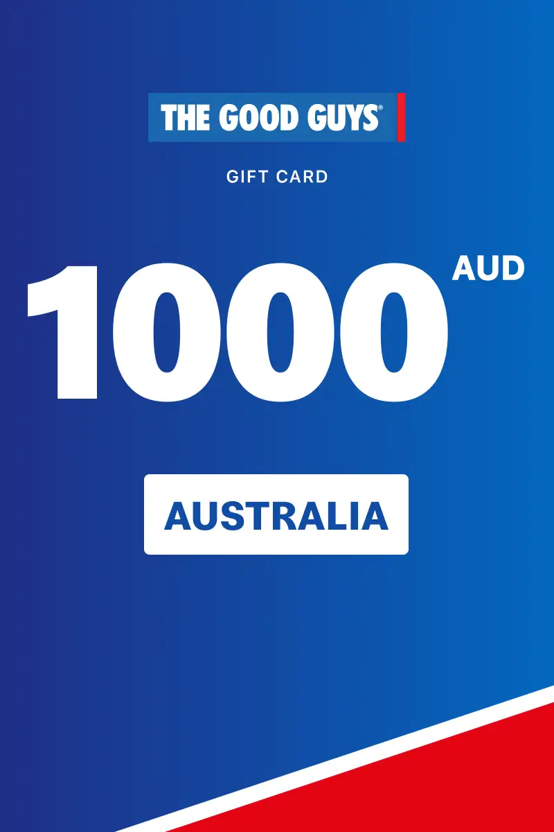 The Good Guys 1000 AUD Gift Card (Australia) - Digital Key afbeelding 1