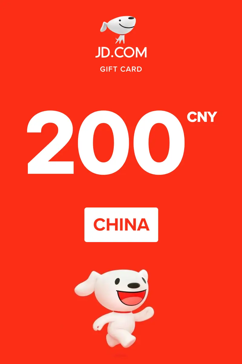 JD.com 200 CNY Gift Card (China) - Digital Key