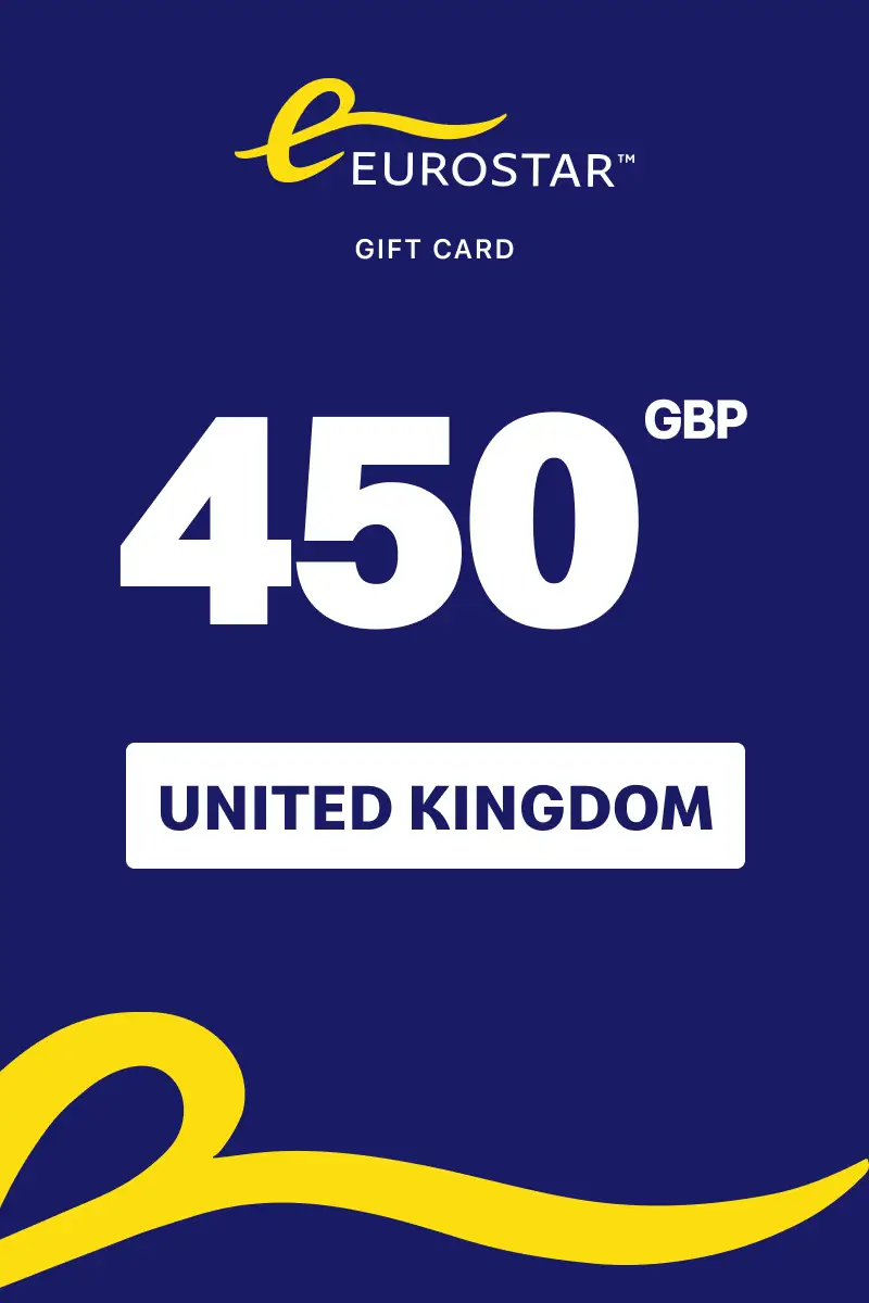 Eurostar 450 GBP Gift Card (United Kingdom) - Digital Key