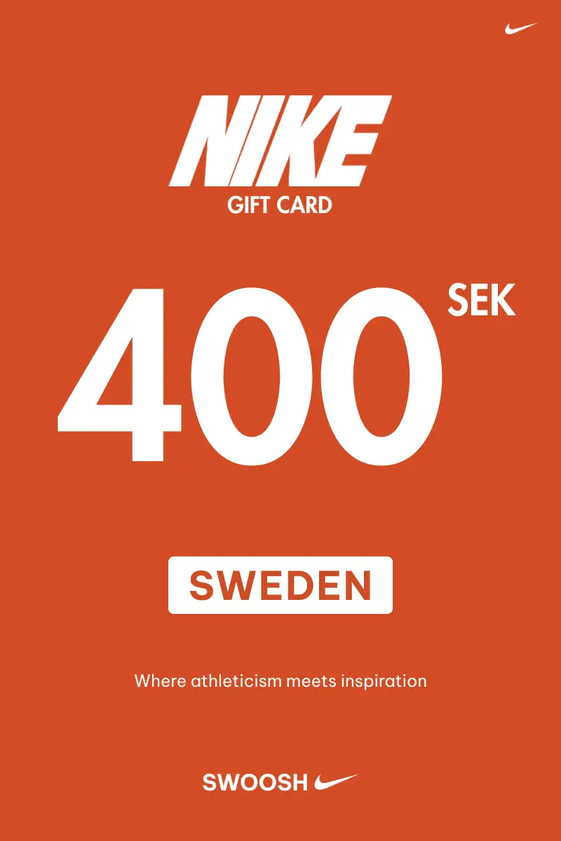 Nike 400 SEK Gift Card (Sweden) - Digital Key