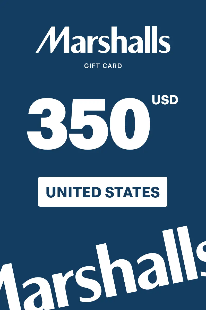 Marshalls 350 USD Gift Card (United States) - Digital Key