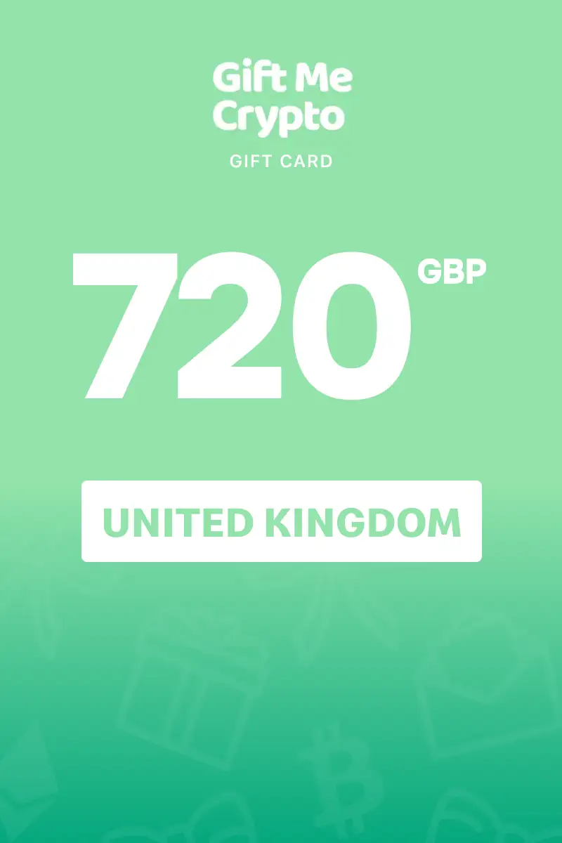 Gift Me Crypto (ETH) 720 GBP Gift Card (United Kingdom) - Digital Key