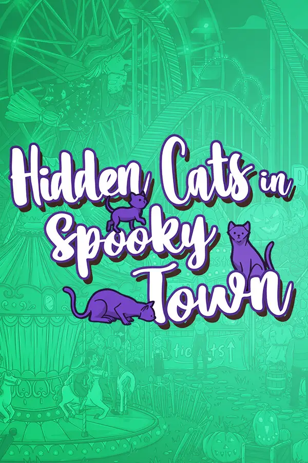 Hidden Cats in Spooky Town (Global) (PC / Mac) - Steam - Digital Key