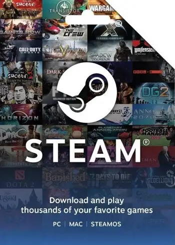 Steam Wallet 580 PHP Gift Card (Philippines) - Digital Key
