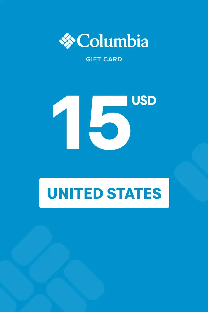 Columbia Sportswear 15 USD Gift Card (United States) - Digital Key