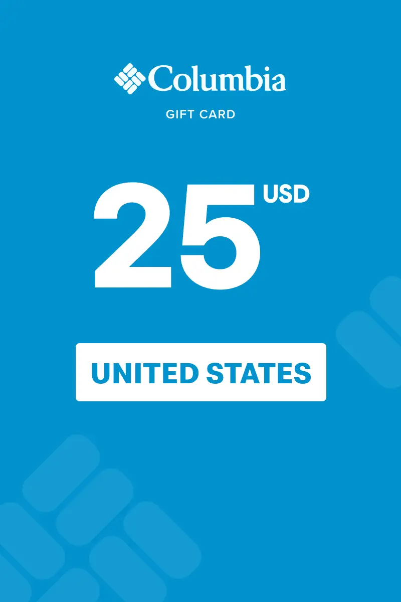 Columbia Sportswear 25 USD Gift Card (United States) - Digital Key