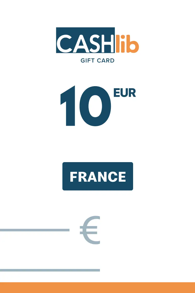 CASHlib 10 EUR Gift Card (France) - Digital Key