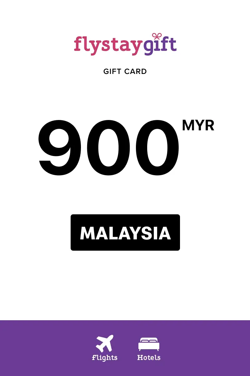Flystay Gift 900 MYR Gift Card (Malaysia) - Digital Key