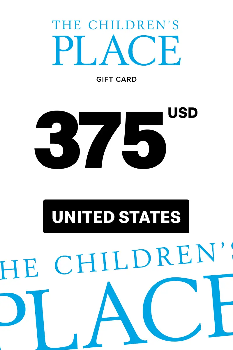 The Children's Place 375 USD Gift Card (United States) - Digital Key