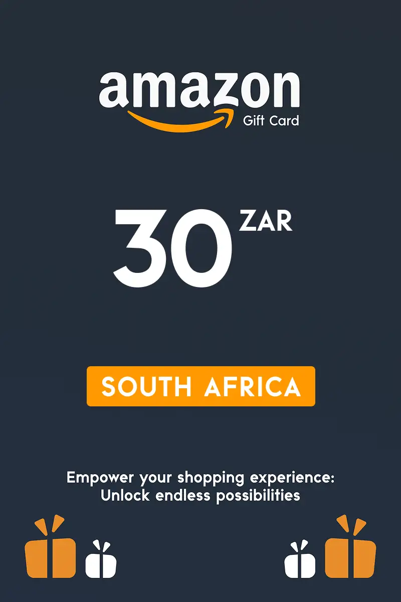 Amazon 30 ZAR Gift Card (South Africa) - Digital Key