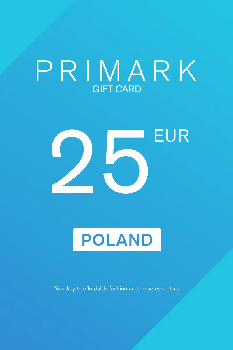 Primark 25 PLN Gift Card (Poland) - Digital Key