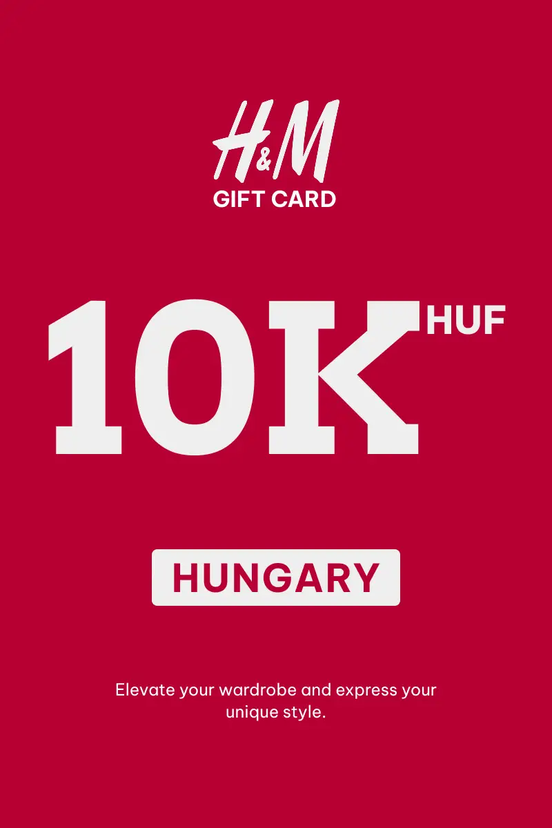 HandM 10000 HUF Gift Card (Hungary) - Digital Key