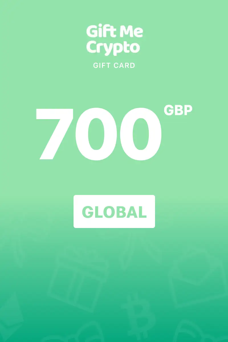 Gift Me Crypto 700 GBP Gift Card (Global) - Digital Key