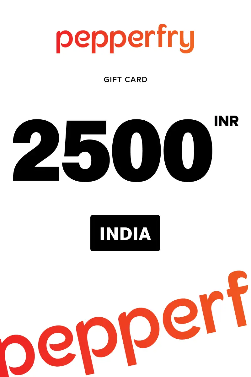 Pepperfry 2500 INR Gift Card (India) - Digital Key