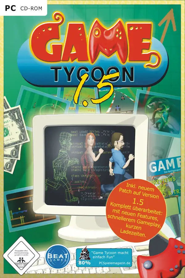 Game Tycoon 1.5 (Global) (PC) - Steam - Digital Key