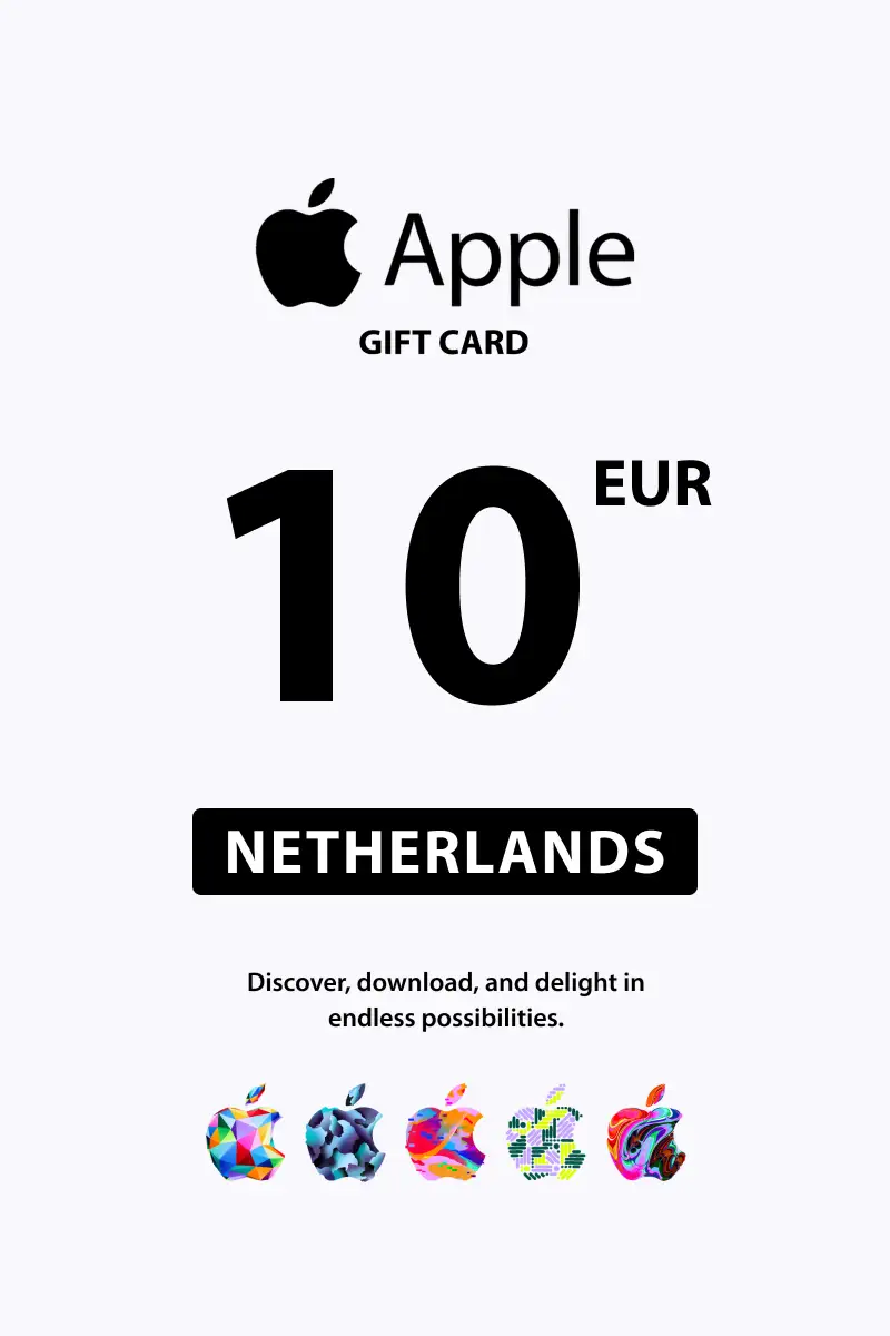 Apple 10 EUR Gift Card (Netherlands) - Digital Key
