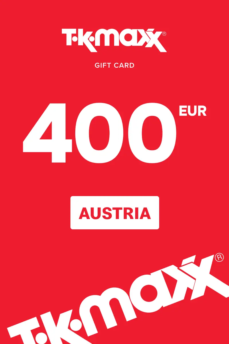 TK Maxx 400 EUR Gift Card (Austria) - Digital Key