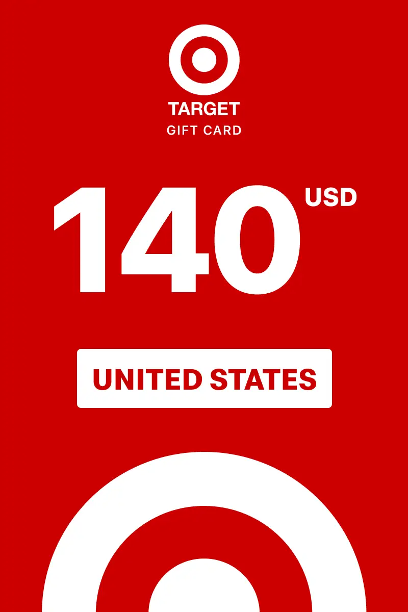 Target 140 USD Gift Card (United States) - Digital Key