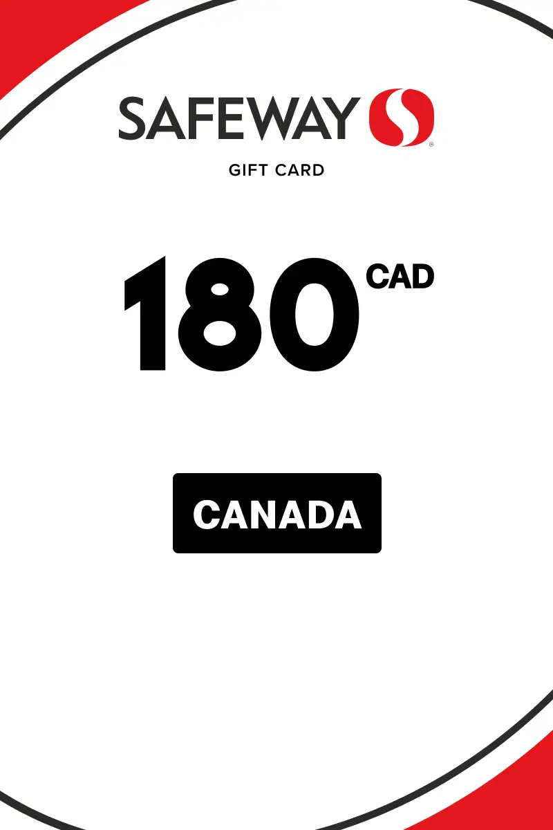 Safeway 180 CAD Gift Card (Canada) - Digital Key