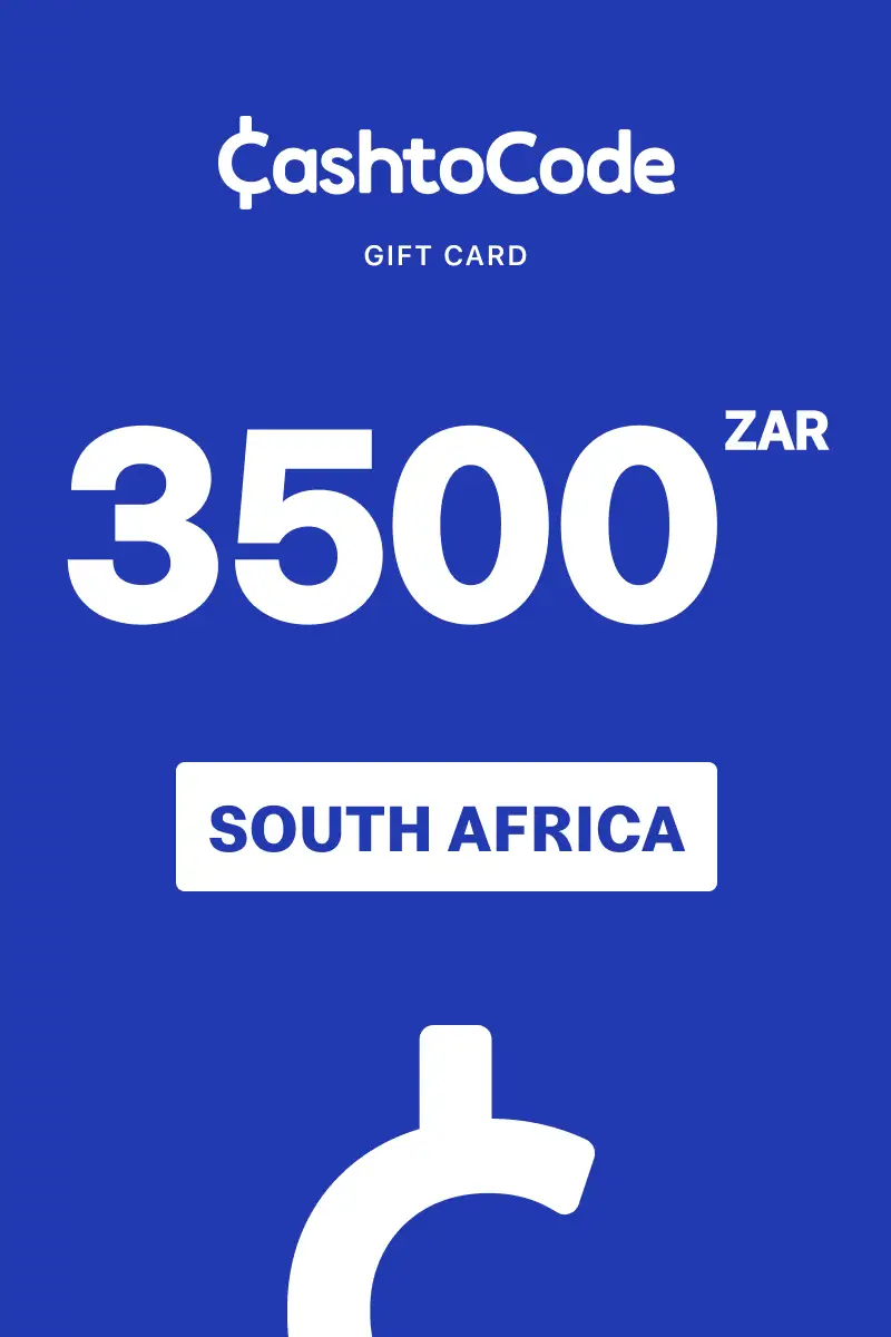 CashtoCode 3500 ZAR Gift Card (South Africa) - Digital Key