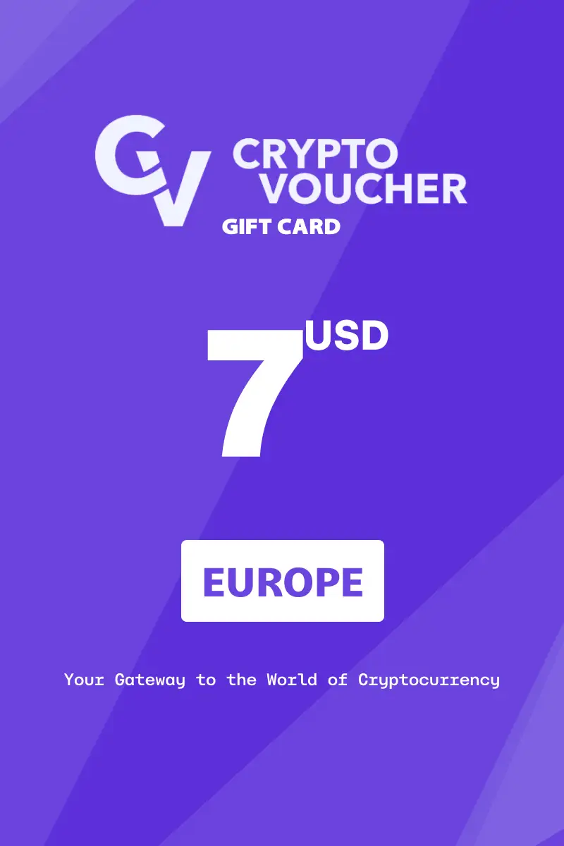 Crypto Voucher (LTC) 7 USD Gift Card (Europe) - Digital Key