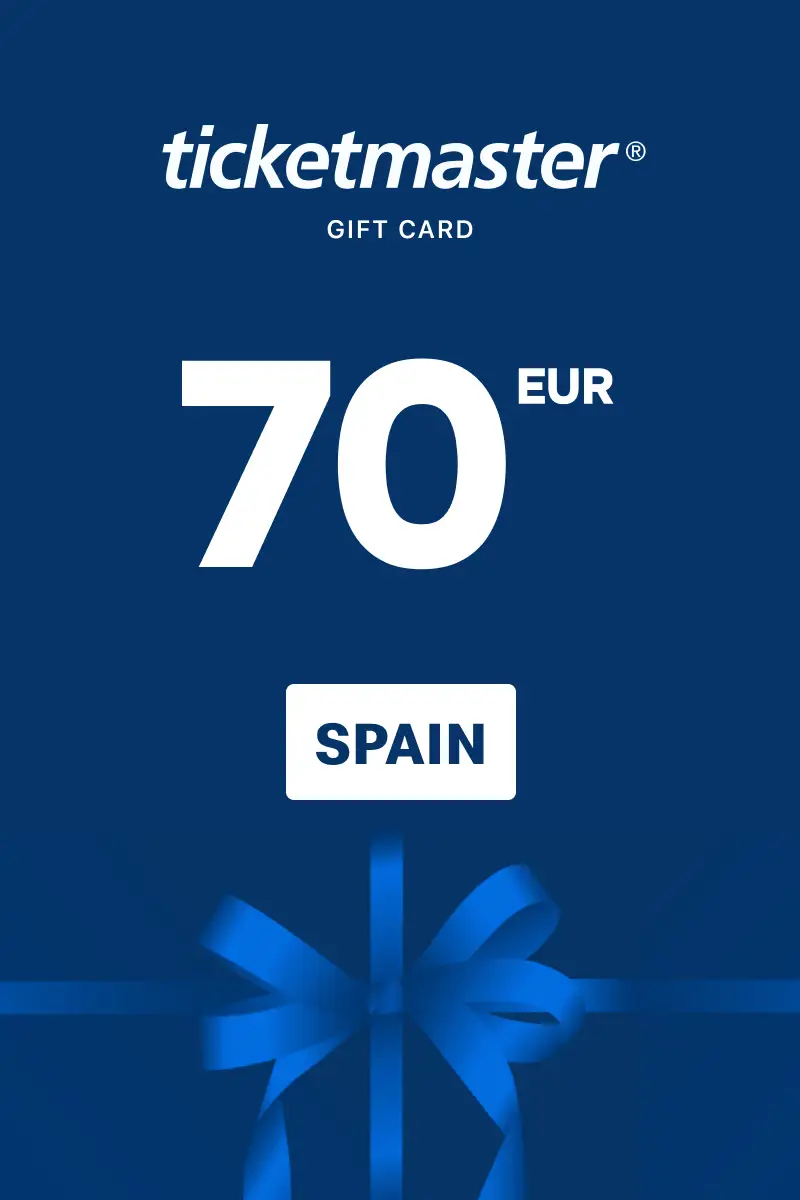 Ticketmaster 70 EUR Gift Card (Spain) - Digital Key