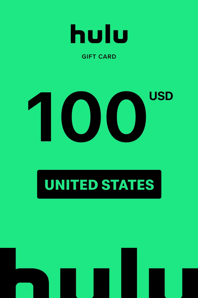 Hulu 100 USD Gift Card (United States) - Digital Key