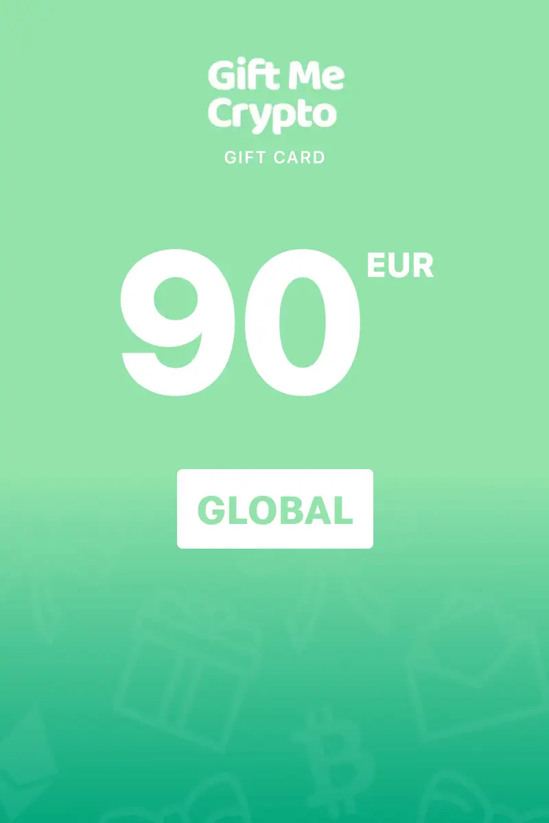 Gift Me Crypto 90 EUR Gift Card (Global) - Digital Key