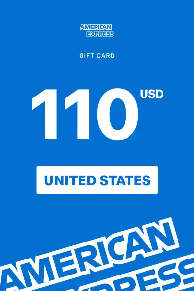 American Express 110 USD Gift Card (United States) - Digital Key