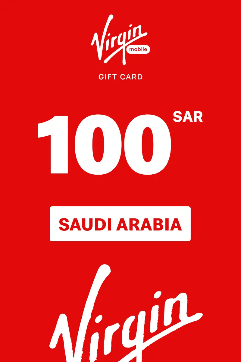 Virgin Mobile 100 SAR Gift Card (Saudi Arabia) - Digital Key