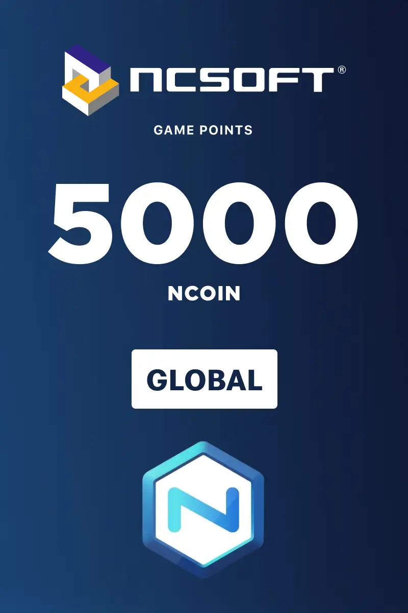 5000 NCoins (Global) (PC) - NCSoft - Digital Key