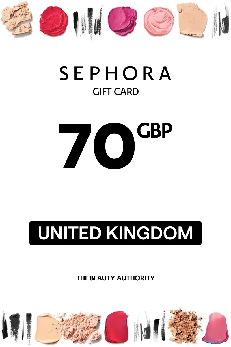 Sephora 70 GBP Gift Card (United Kingdom) - Digital Key
