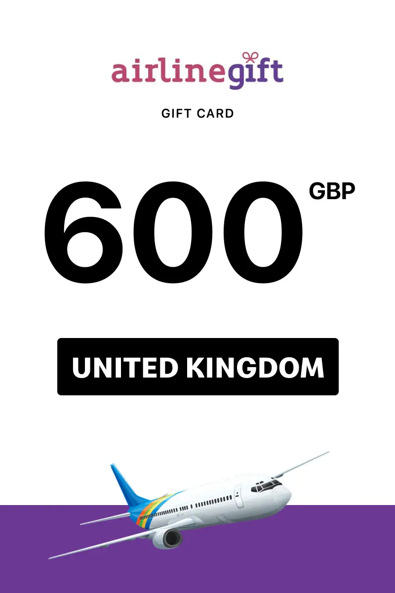 Airline Gift 600 GBP Gift Card (United Kingdom) - Digital Key