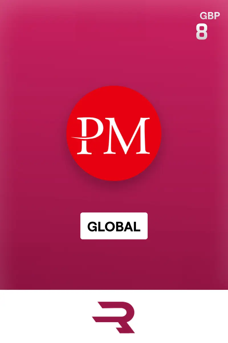 Rewarble Perfect Money 8 GBP Gift Card (Global) - Rewarble - Digital Key