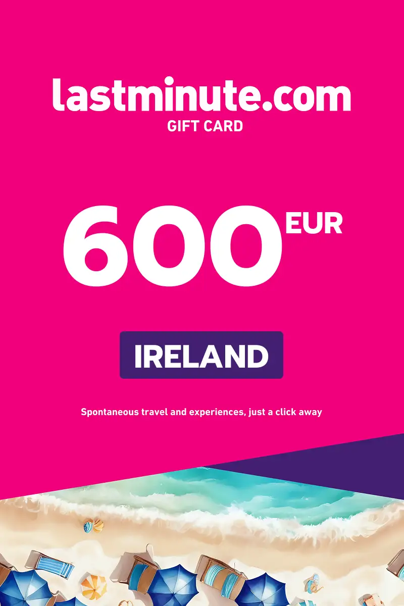 lastminute.com 600 EUR Gift Card (Ireland) - Digital Key