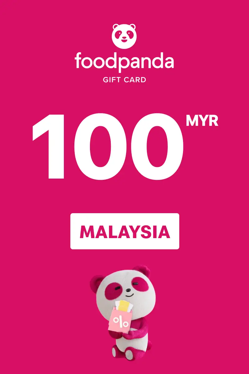 Foodpanda 100 MYR Gift Card (Malaysia) - Digital Key