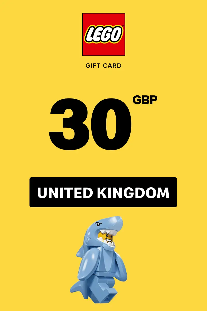 LEGO 30 GBP Gift Card (United Kingdom) - Digital Key