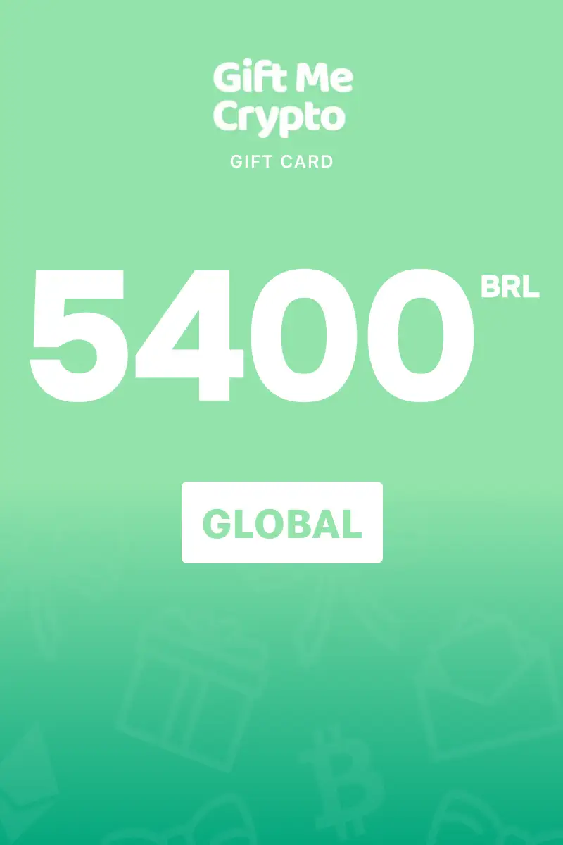 Gift Me Crypto 5400 BRL Gift Card (Global) - Digital Key