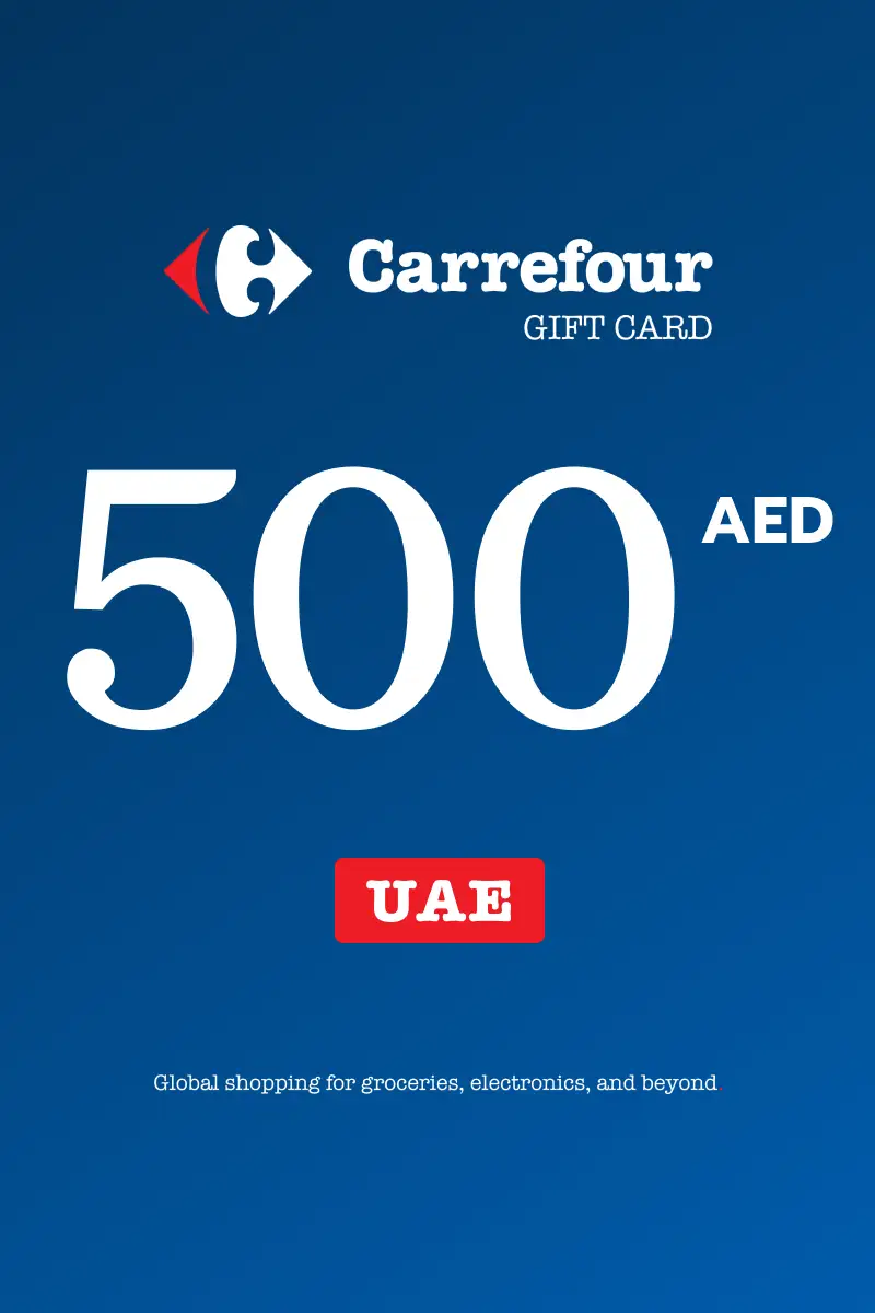 Carrefour 500 AED Gift Card (United Arab Emirates) - Digital Key