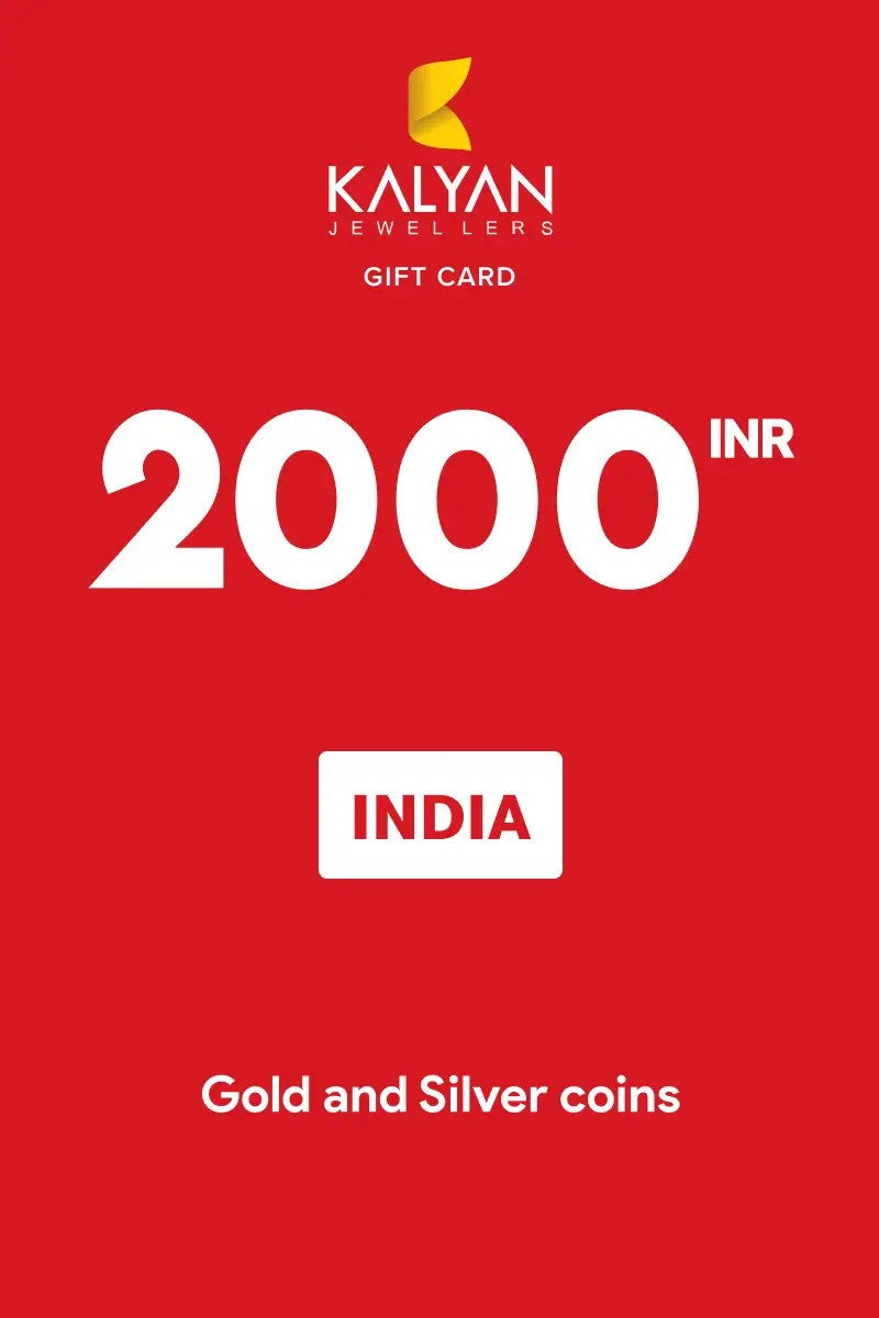 Kalyan Gold and Silver coins 2000 INR Gift Card (India) - Digital Key