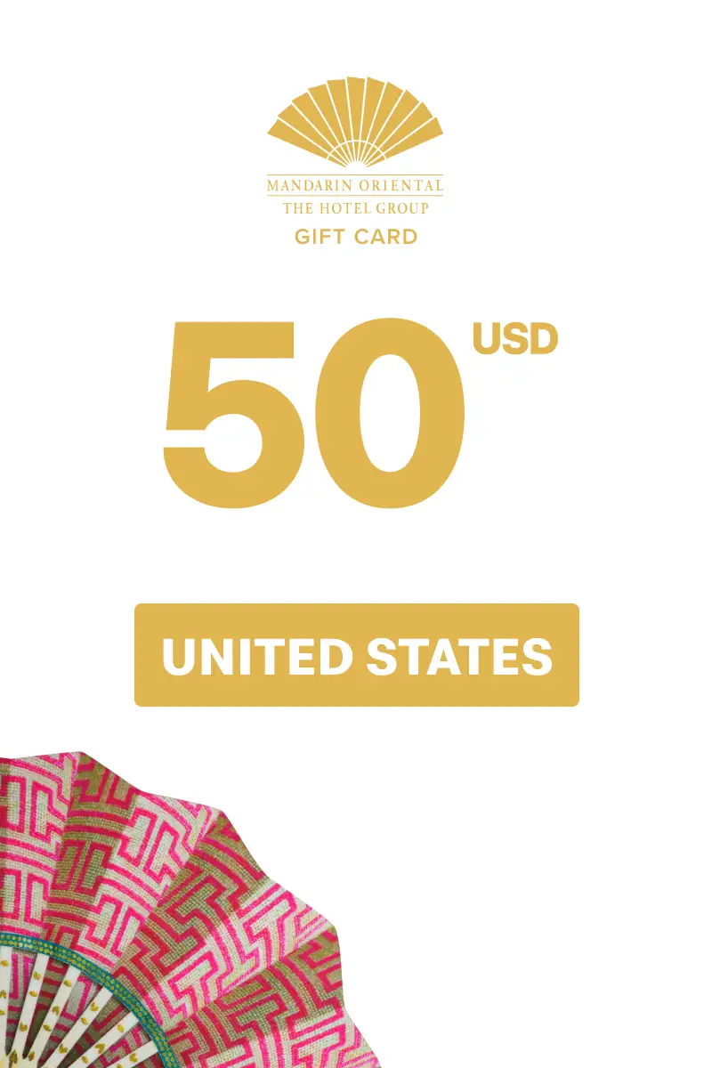Mandarin Oriental Hotel Group 50 USD Gift Card (United States) - Digital Key