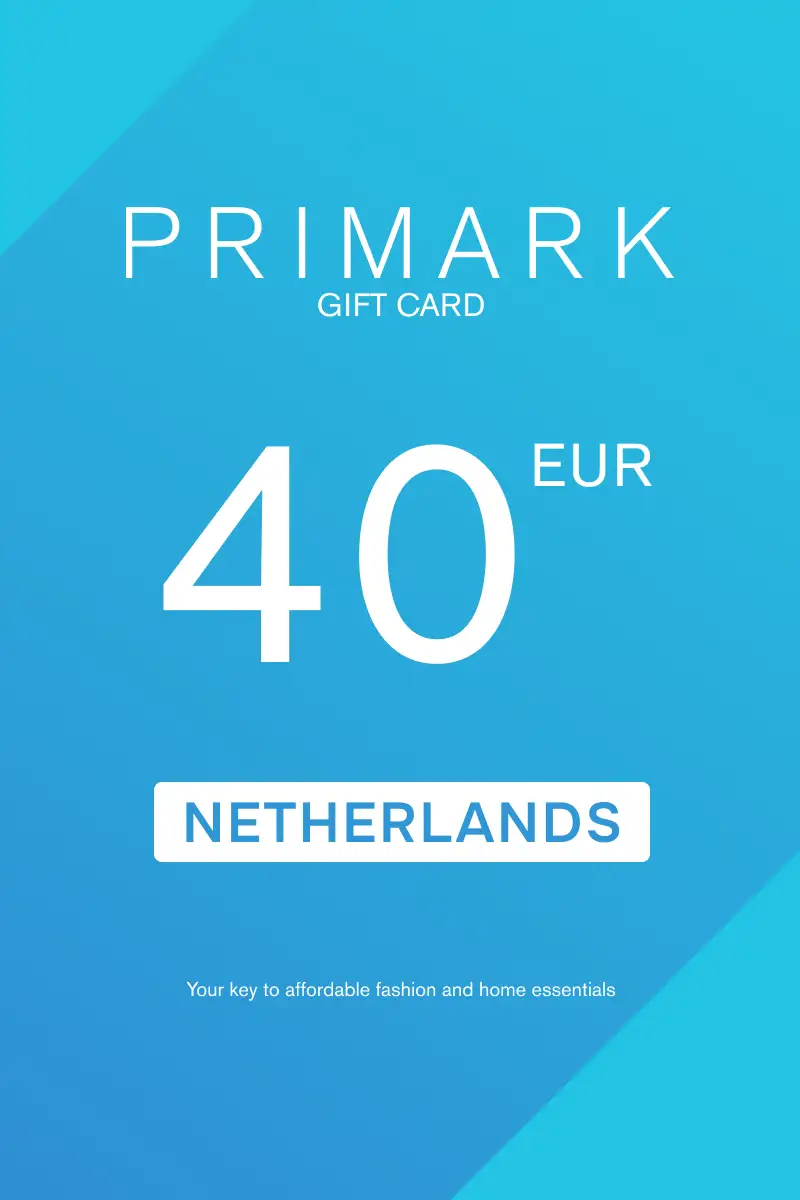 Primark 40 EUR Gift Card (Netherlands) - Digital Key